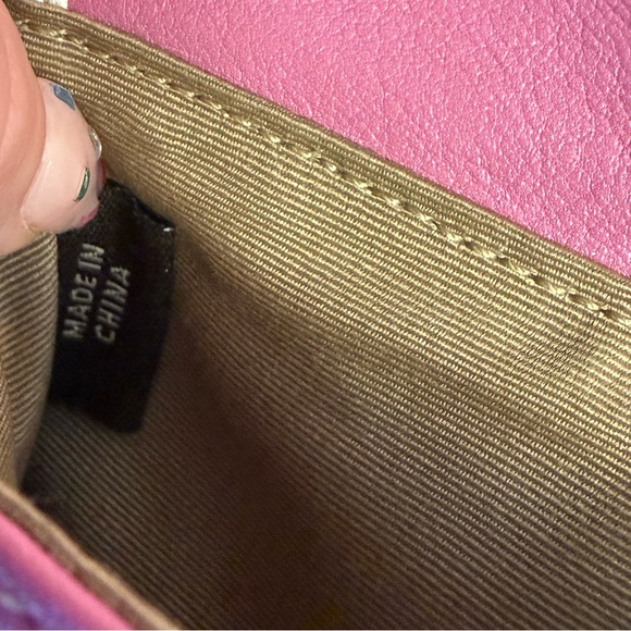 Vintage Coach Pink White SoHo Wristlet Wallet - Picture 7 of 7